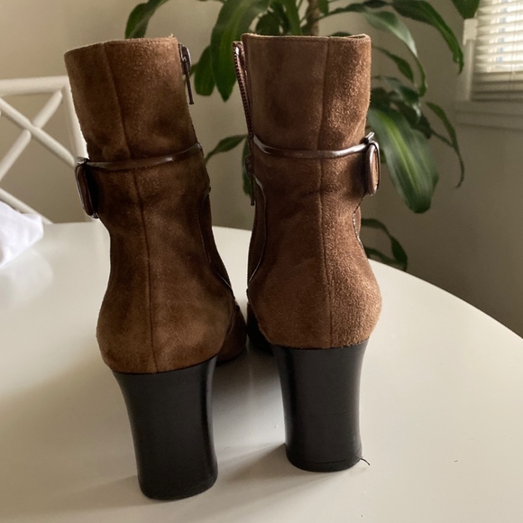 Via Spiga Suede Brown Boots - Picture 2 of 4